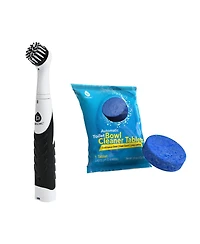 Pursonic Home Cleaning Power Bundle Cordless Power Scrubber Automatic Toilet Bowl Cleaner Tablets