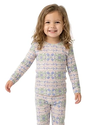 Motette Little Girl's Spring Cascade Pajama Set