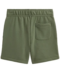 Polo Ralph Lauren Boys' 2-7 Madras-Logo French Terry Shorts