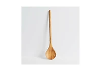 Gharyan Stoneware, Round Olive Wood Cooking Spoon