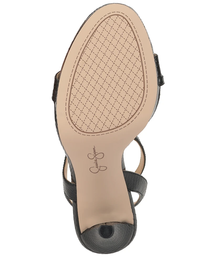 Jessica Simpson Women's Dixia Strappy Stiletto Dress Sandals