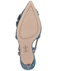 Jessica Simpson Women's Pilitia Floral Slingback Pumps