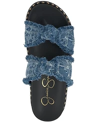 Jessica Simpson Women's Caralyna Knotted Footbed Sandals
