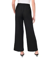 CeCe Women's Wide-Leg Pull-On Pants