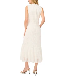 CeCe Women's Crewneck Sleeveless Midi Dress