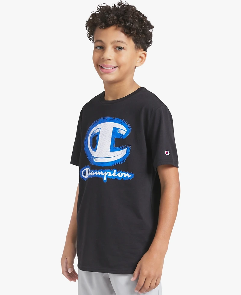 Champion Boys' 7-16 Short-Sleeve Crewneck T-Shirt