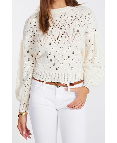 Bishop + Young Women's Favorite Pointelle Sweater