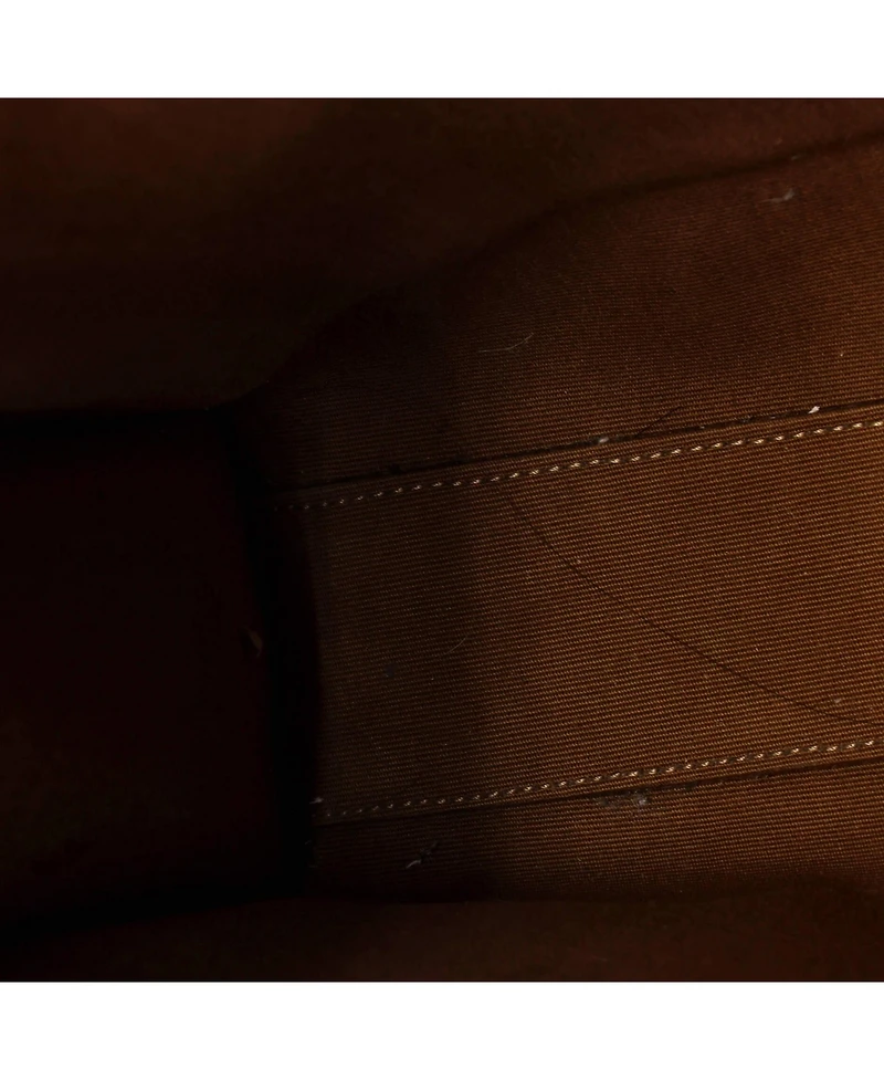 Pre-Owned Celine Small Vertical Cabas Tote Triomphe Coated Canvas