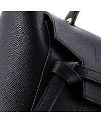 Pre-Owned Celine Micro Belt Bag Textured Leather