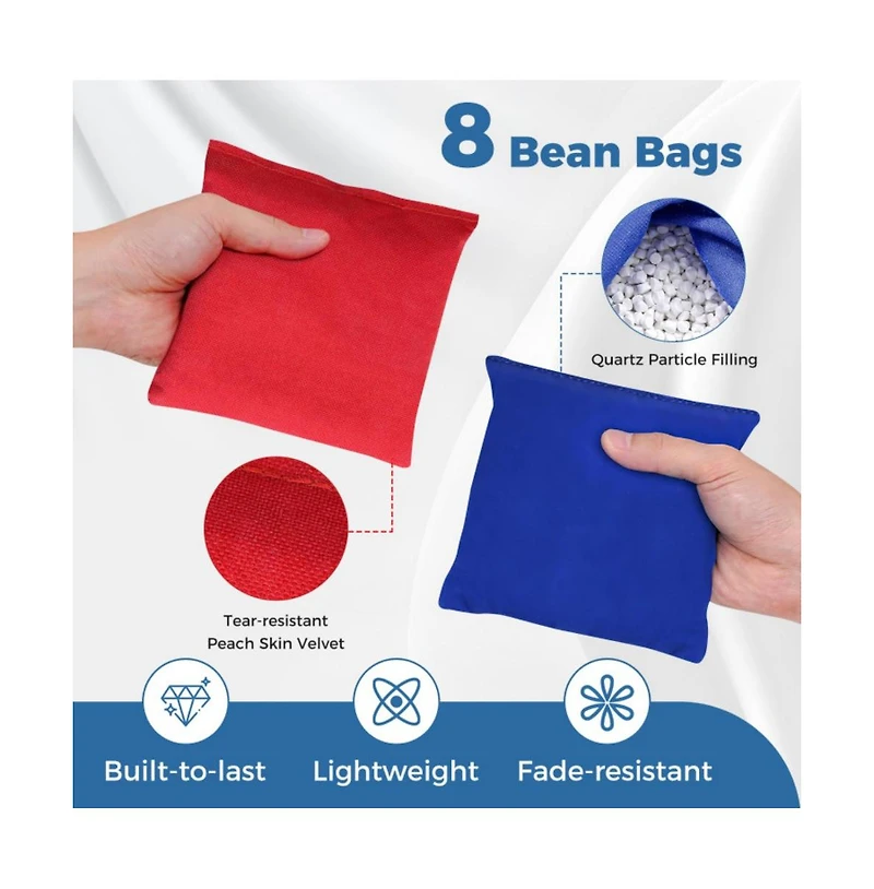 Hongee Foldable Poker Table with 8 Cup Holders