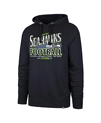 47 Brand Men's College Navy Seattle Seahawks Regional Headline Hoodie