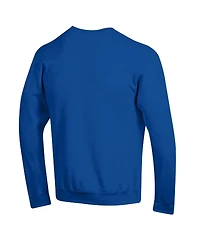 Champion Men's Royal Los Angeles Dodgers Powerblend Wordmark Sweatshirt