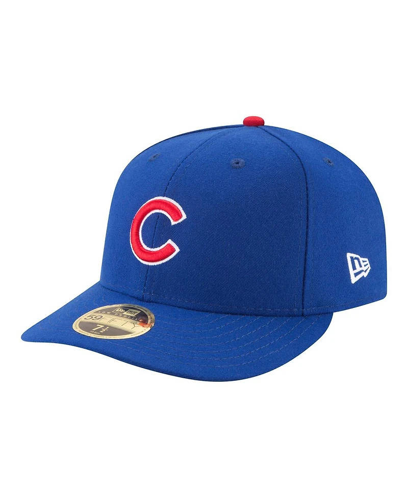 New Era Men's Royal Chicago Cubs 150th Anniversary Low Profile 59FIFTY Fitted Hat