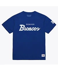 Mitchell & Ness Men's Royal Denver Broncos Head Coach Classic T-Shirt