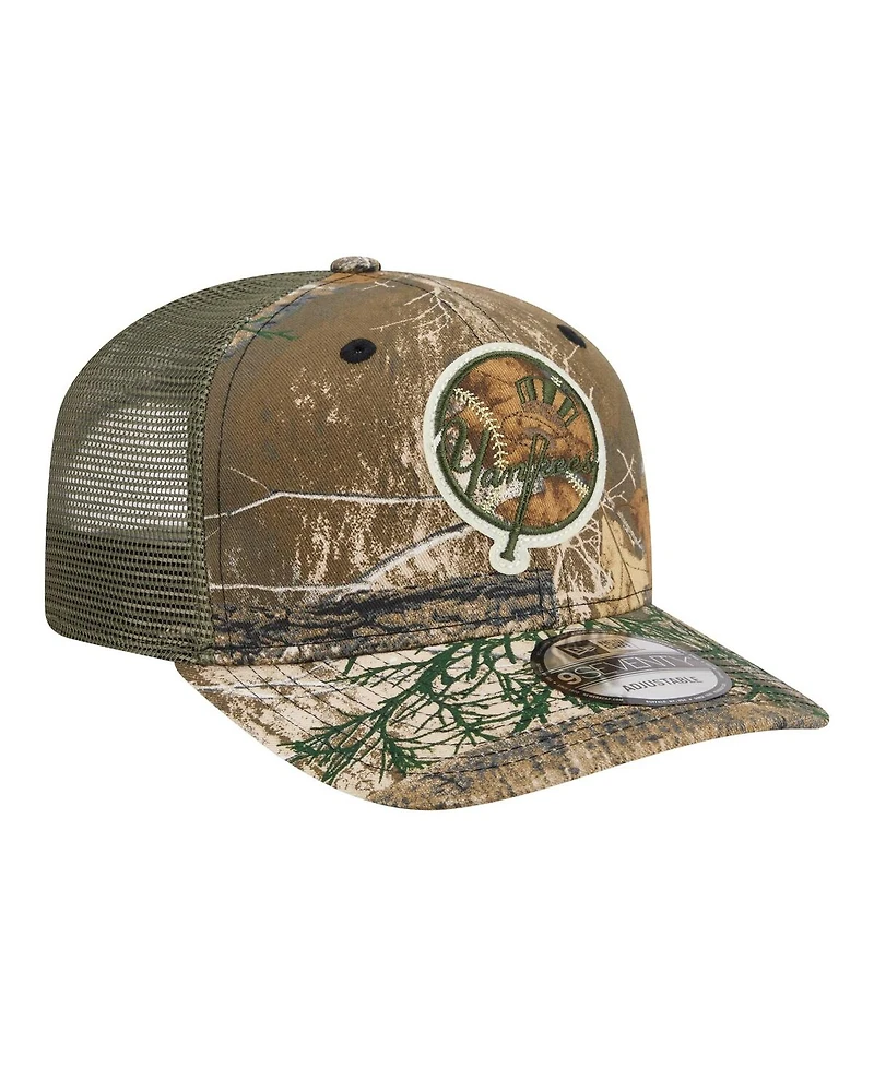 New Era Men's Camo New York Yankees Realtree 9SEVENTY Adjustable Hat