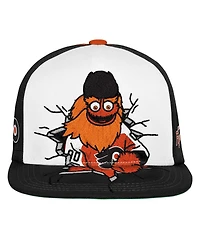 Mitchell & Ness Big Boys and Girls Orange Philadelphia Flyers Mascot Snapback Hat