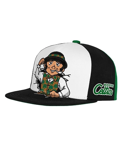 Mitchell & Ness Big Boys and Girls Green Boston Celtics Mascot Snapback Hat