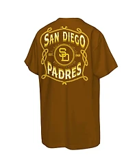 Mitchell & Ness Big Boys and Girls Brown San Diego Padres Cooperstown Rodeo Rope T-Shirt
