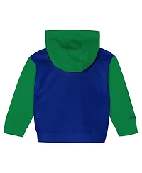 Mitchell & Ness Toddler Blue/Green Minnesota Timberwolves Big Face Oversized Pullover Hoodie and Pants Set