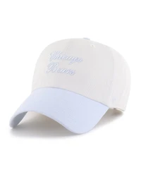 47 Brand Women's White Chicago Bears Gelato Two-Tone Clean Up Adjustable Hat