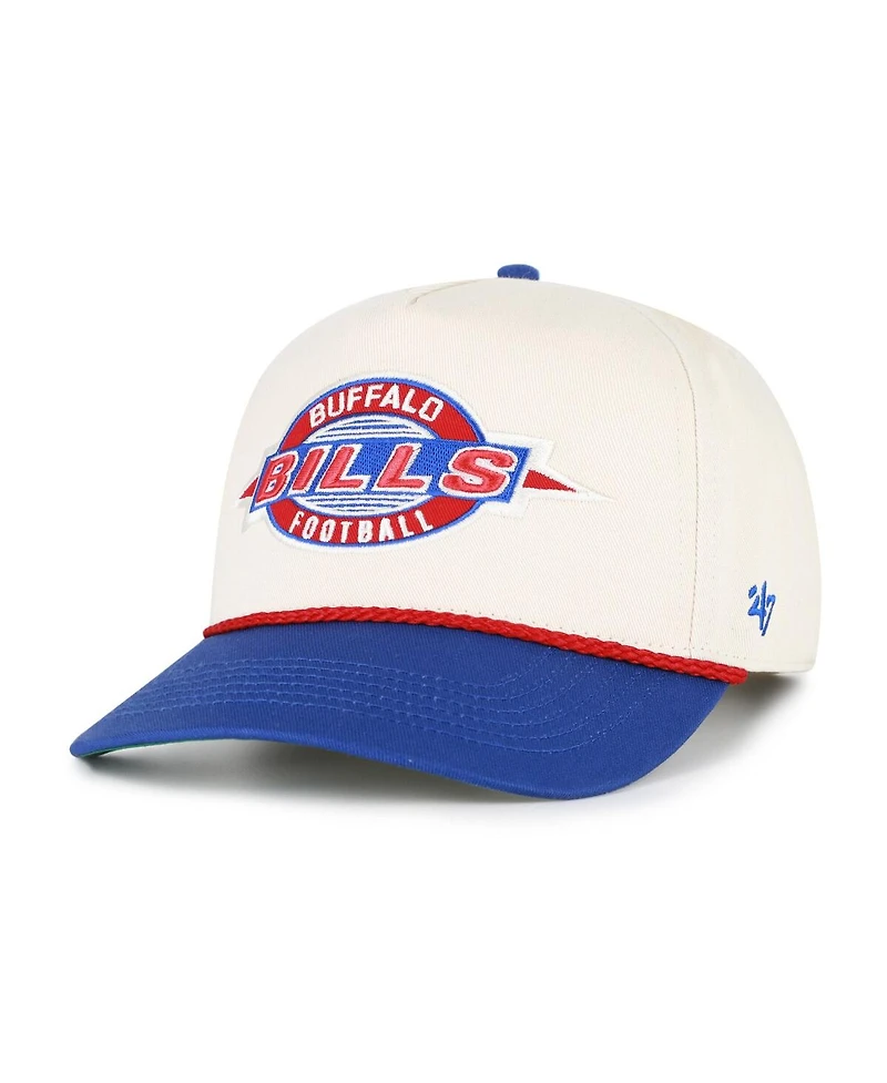 '47 Brand Men's Natural Buffalo Bills Frame Out Two Tone Hitch Adjustable Hat