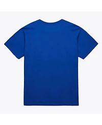 Mitchell & Ness Men's and Women's Royal Denver Nuggets Hardwood Classics Basic Logo Arch T-Shirt