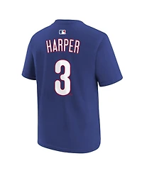 Nike Big Boys and Girls Bryce Harper Royal Philadelphia Phillies Name Number T-Shirt