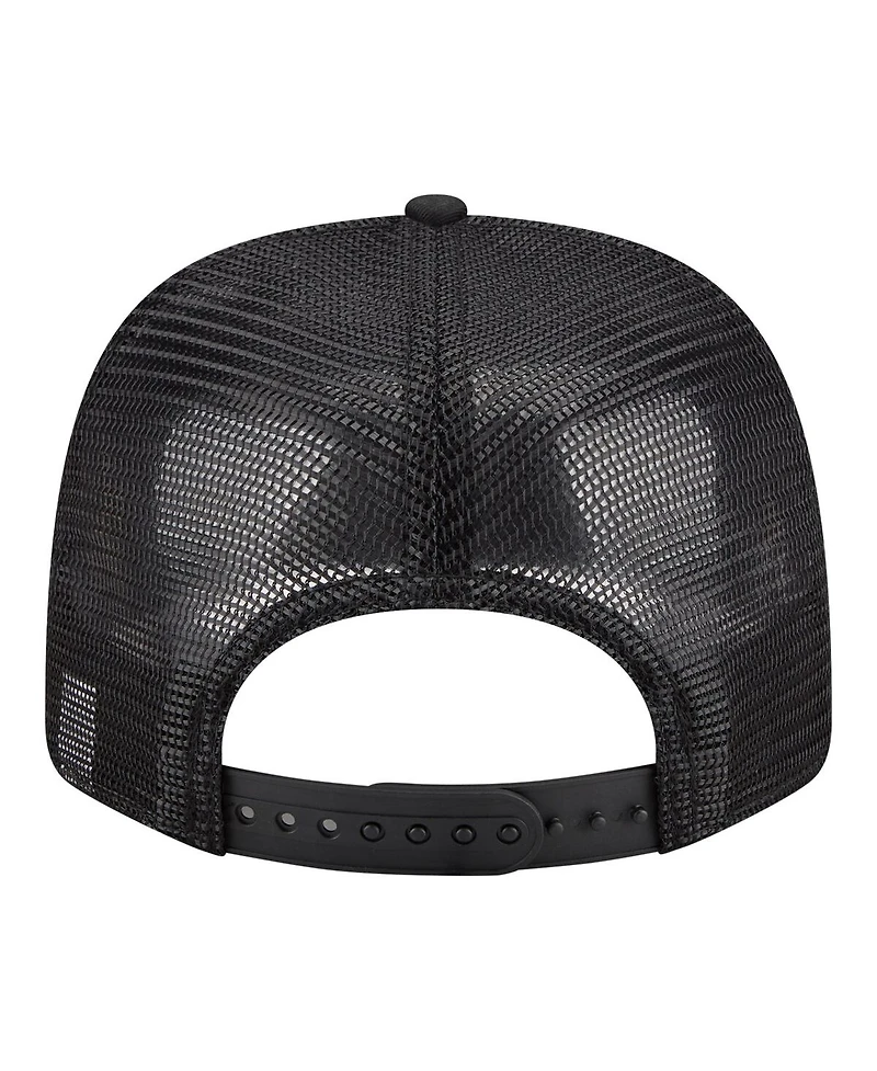 New Era Men's Black Baltimore Orioles Alternate Logo Contest 9SEVENTY Adjustable Trucker Hat