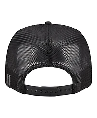 New Era Men's Black Baltimore Orioles Alternate Logo Contest 9SEVENTY Adjustable Trucker Hat