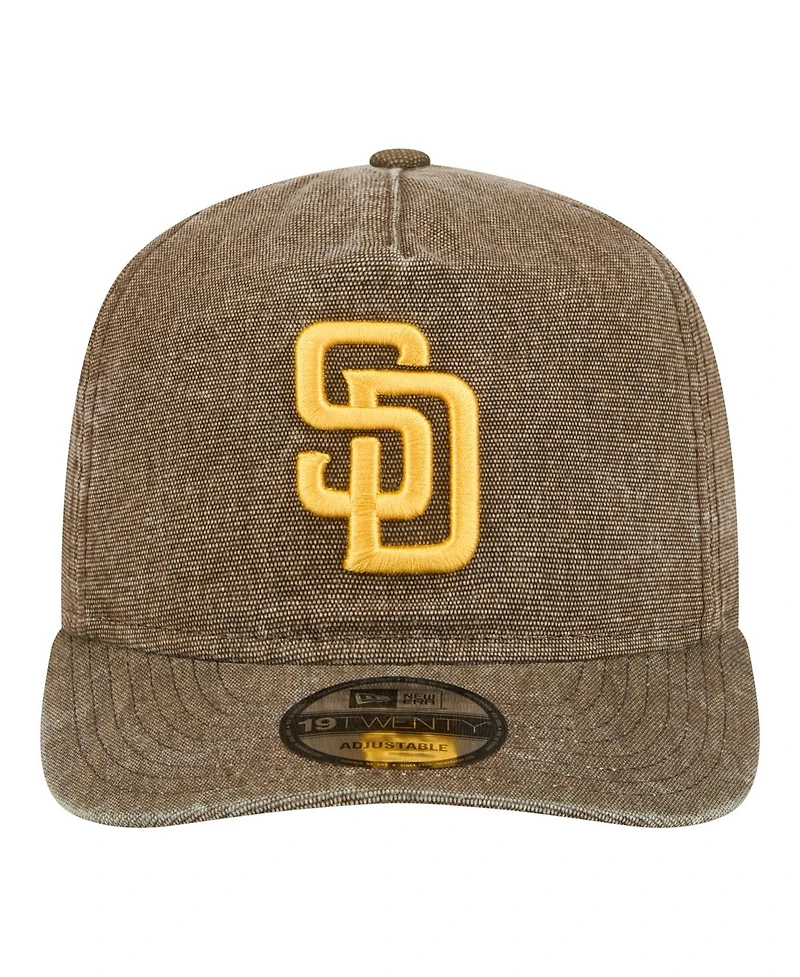 New Era Men's Brown San Diego Padres Denim Classic 19TWENTY Adjustable Hat