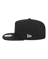 New Era Men's Black New York Giants Super Bowl Ring 9FIFTY A-Frame Adjustable Hat