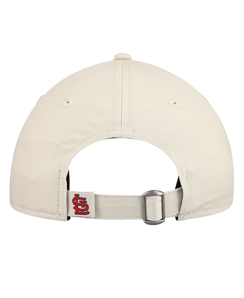 New Era Big Boys and Girls Stone/Red St. Louis Cardinals 2026 Spring Training Fan Pack Batter 9TWENTY Adjustable Hat