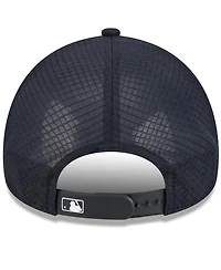 New Era Men's Navy Atlanta Braves 2026 Batting Practice Alternate Apex 9FORTY Adjustable Hat