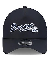 New Era Men's Navy Atlanta Braves 2026 Batting Practice Alternate Apex 9FORTY Adjustable Hat
