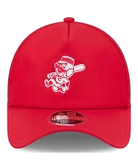 New Era Men's Red Cincinnati Reds 2026 Batting Practice Alternate Apex 9FORTY Adjustable Hat
