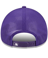 New Era Men's Purple Colorado Rockies 2026 Batting Practice Alternate Apex 9FORTY Adjustable Hat
