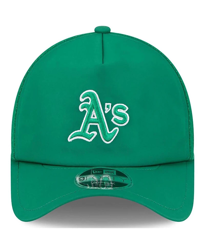 New Era Men's Kelly Green Athletics 2026 Batting Practice Alternate Apex 9FORTY Adjustable Hat