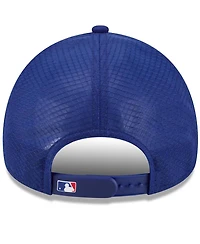 New Era Men's Royal Philadelphia Phillies 2026 Batting Practice Apex 9FORTY Adjustable Trucker Hat