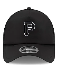New Era Men's Black Pittsburgh Pirates 2026 Batting Practice Apex 9FORTY Adjustable Trucker Hat