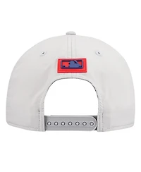 New Era Men's Gray Texas Rangers 2026 Clubhouse 9SEVENTY Adjustable Hat