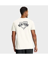 Nike Men's Cream New York Yankees Primetime 2-Hit T-Shirt
