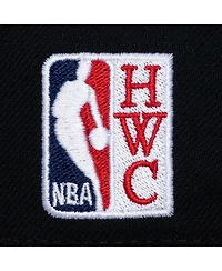 Mitchell & Ness Men's Black Houston Rockets Legendary Home Pro Pinch Snapback Hat