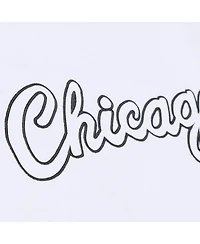 Mitchell & Ness Men's White Chicago Bulls Hardwood Classics Arctic Fleece Sweatshirt