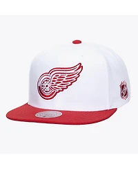 Mitchell & Ness Men's White Detroit Red Wings Legendary Home Snapback Hat