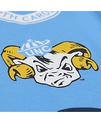 Mitchell & Ness Men's Carolina Blue North Tar Heels Double Clutch Premium T-Shirt