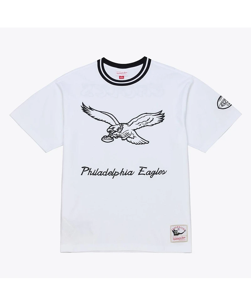 Mitchell & Ness Men's White Philadelphia Eagles Arctic T-Shirt