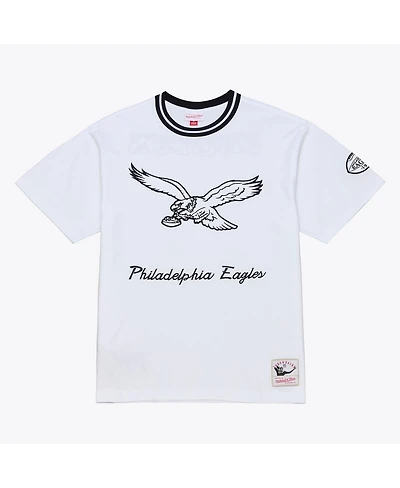 Mitchell & Ness Men's White Philadelphia Eagles Arctic T-Shirt