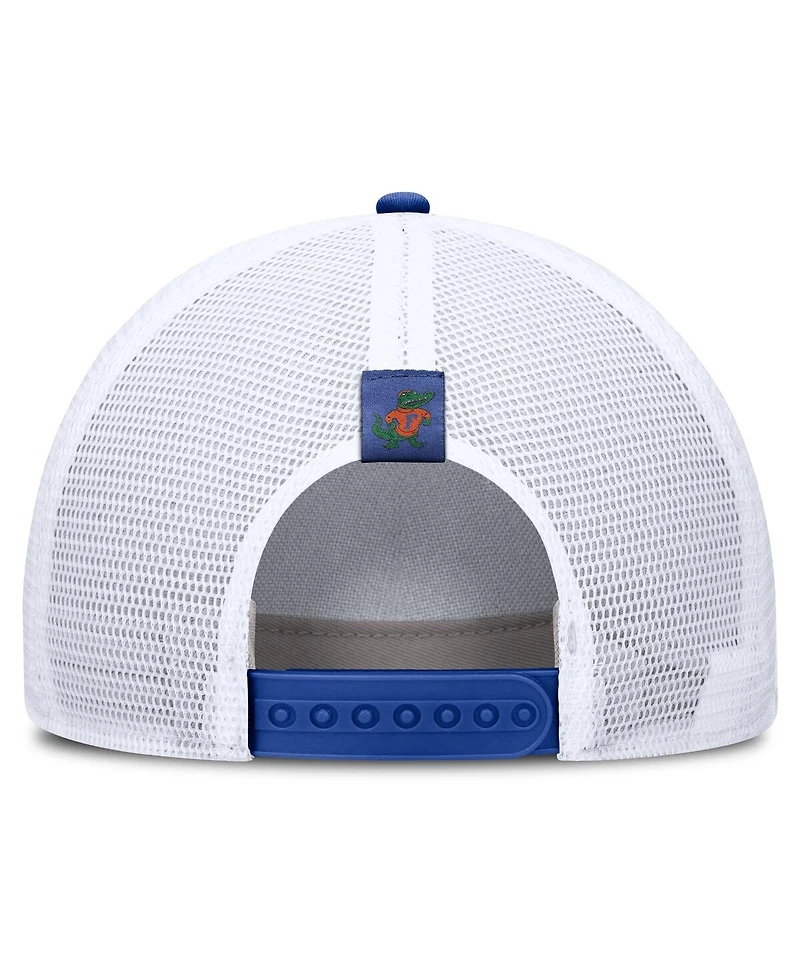 Nike Men's and Women's Gray Florida Gators 2026 Basketball Refresh 5-Panel Rise Trucker Hat