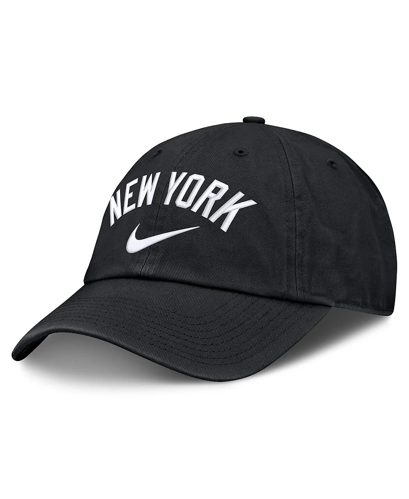 Nike Men's Black New York Yankees Primetime Club Adjustable Hat