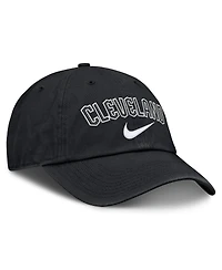 Nike Men's Black Cleveland Guardians Primetime Club Adjustable Hat